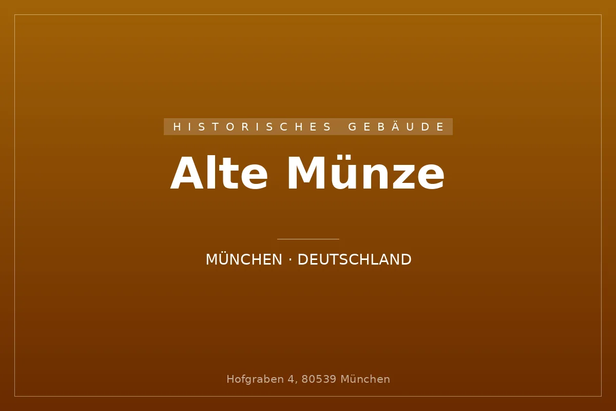 Alte Münze