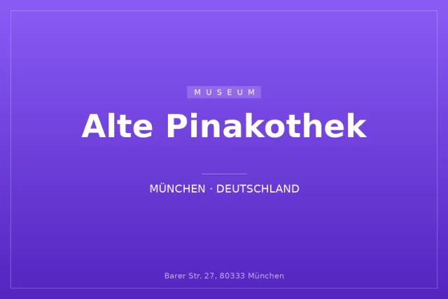 Alte Pinakothek