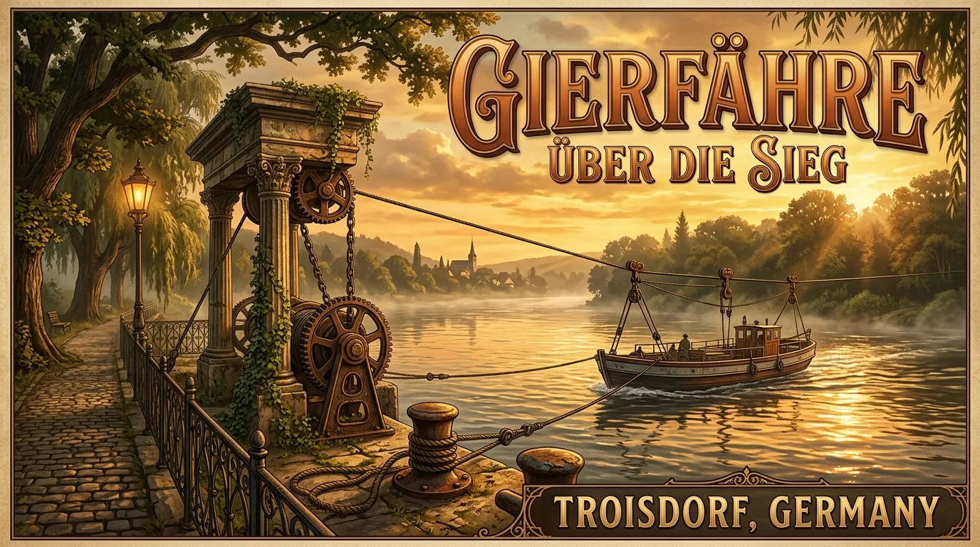Gierfähre über die Sieg