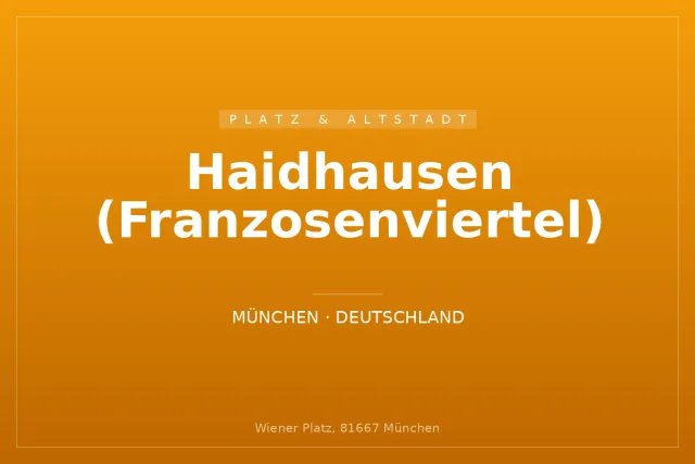 Haidhausen (Franzosenviertel)