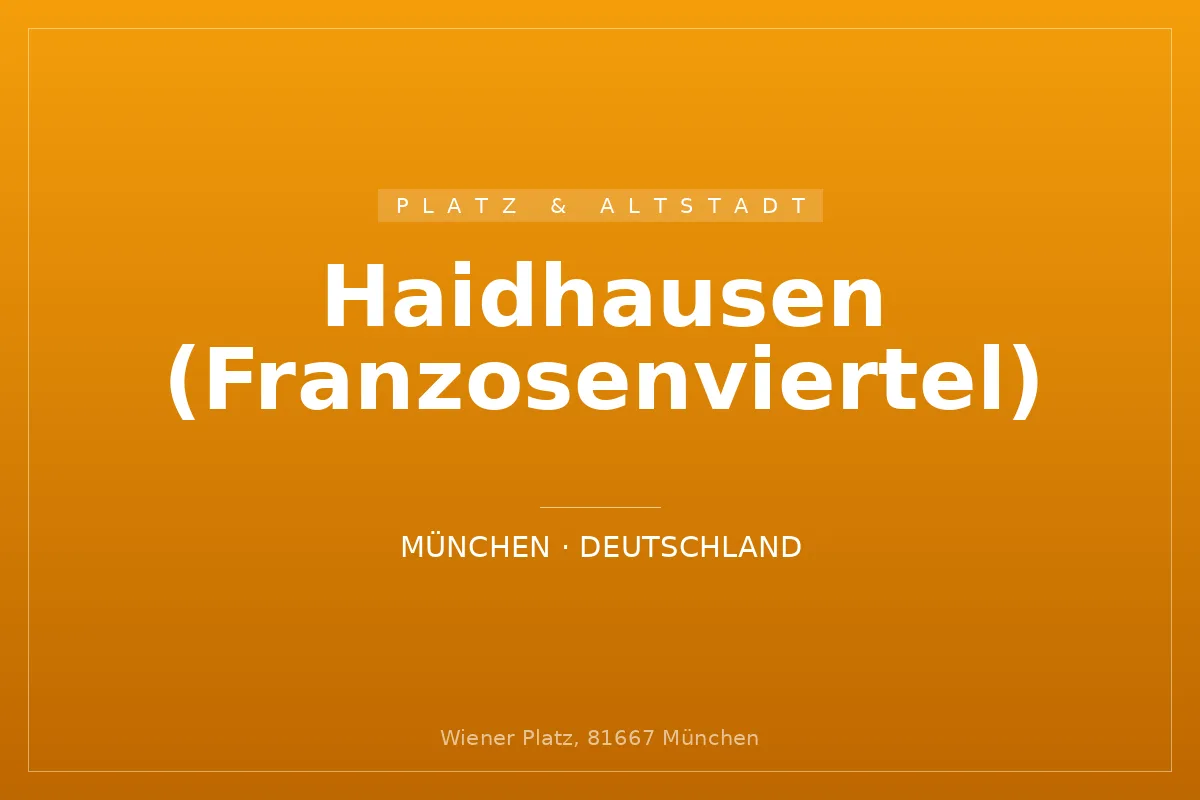 Haidhausen (Franzosenviertel)