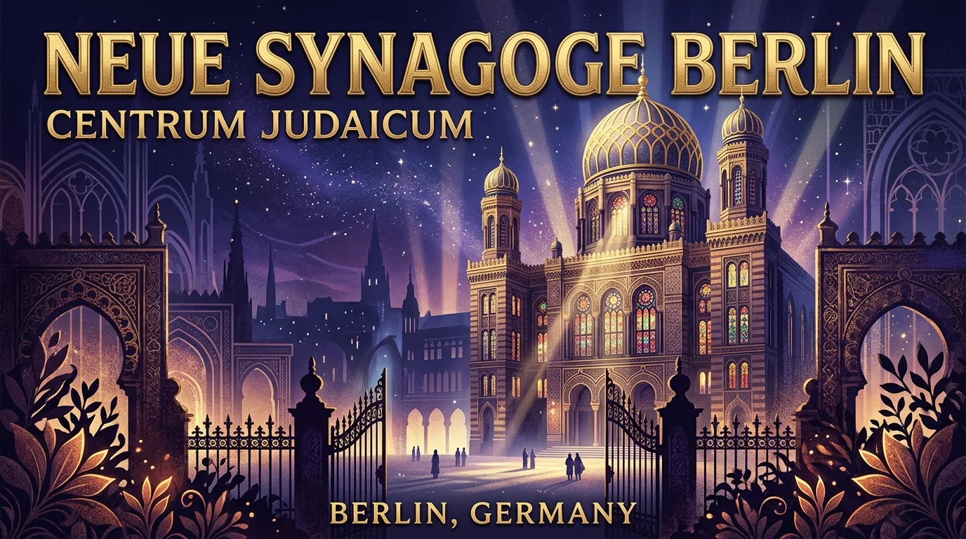 Neue Synagoge Berlin (Centrum Judaicum) – Geschichte & Besuch